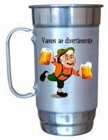 Caneca em Alumínio Personalizada