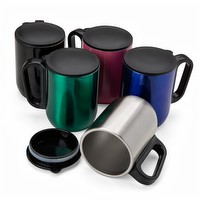 Caneca Inox Parede Dupla - Ref. 18622